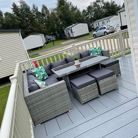 Lazy Bear Lodge Northumberland Swarland Exterior foto